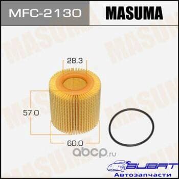 Масляный фильтр O-119 MASUMA вставка