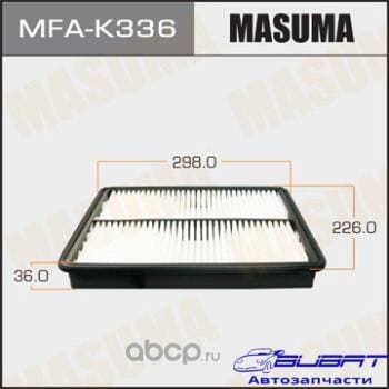 Воздушный фильтр A0552 MASUMA LHD HYUNDAI/ SANTA FE (1/40)