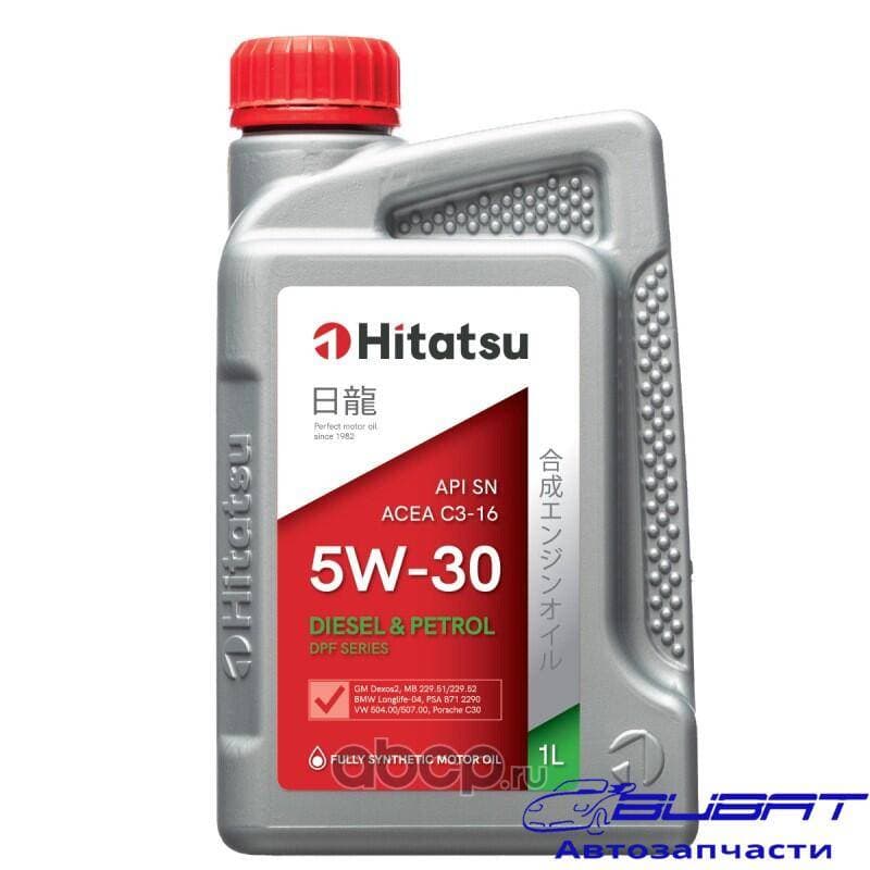Масло моторное синт. 5W-30 1л API SN ACEA C3-16 229.51/229.52 LL04 504.00/507.00 Porsche C30
