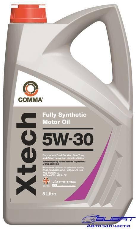 Масло моторное XTECH 5W30 5L ACEA A5/B5, API SL/CF FORD WSS-M2C913-C(913-B 913-A)