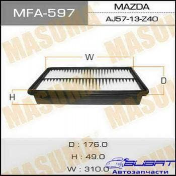 Воздушный фильтр A-474 MASUMA (1/40)