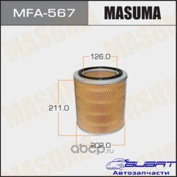 Воздушный фильтр A-444 MASUMA (1/12)