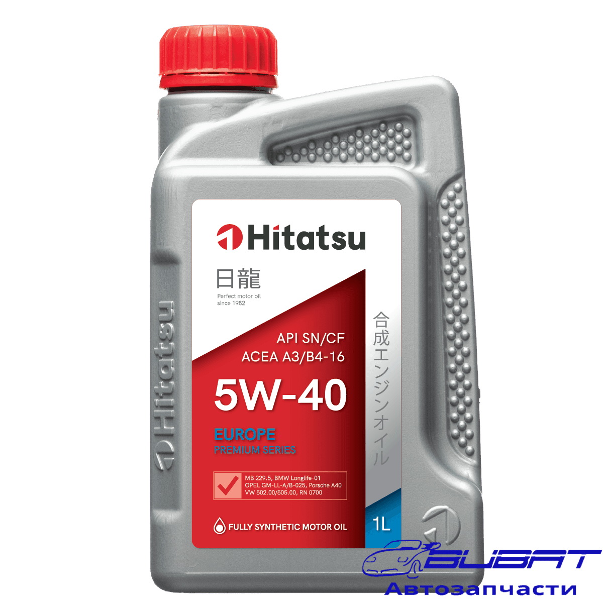 Масло моторное синт. 5W-40 1л API SN/CF A3/B4-16 229.5 LL01 502.00/505.00 Porsche A40