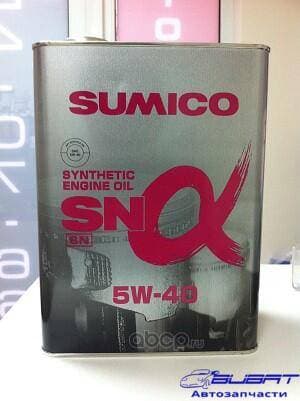 Масло моторное 5W-40 4л SN (синтетика)