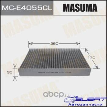 Салонный фильтр MASUMA угольный RENAULT/ MEGANE III/ V1600 08- (1/40)