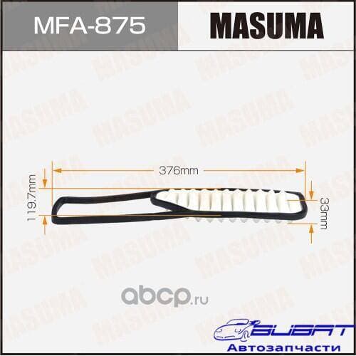 Воздушный фильтр A-752 MASUMA (1/40)