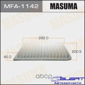 Воздушный фильтр A-1019 MASUMA (1/40)