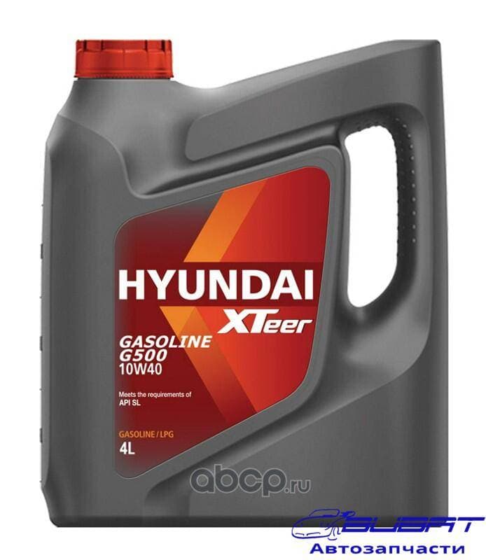 Масло моторное XTeer Gasoline G500 10W40 SL APISL 4L