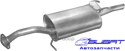 Глушитель задн часть TOYOTA: COROLLA 87-89, COROLLA Liftback 87-92