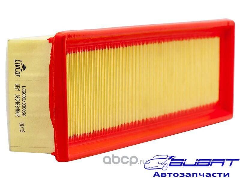Фильтр воздушный LivCar ОЕМ 16546-9466R RENAULT LADA NISSAN (LHD) Полиуретан