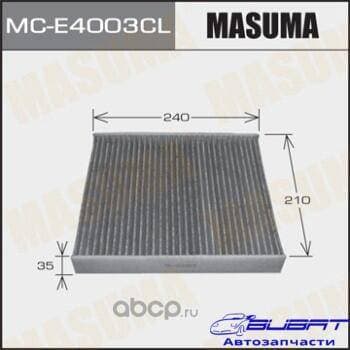 Салонный фильтр AC0111 MASUMA угольный FORD/ MONDEO/ V1600, V1800, V2000 07- (1/40)