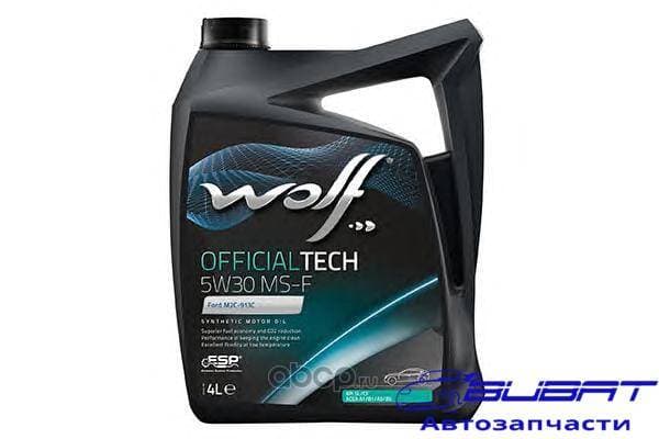 WOLF OFFICIALTECH 5W30 MS-F 4L