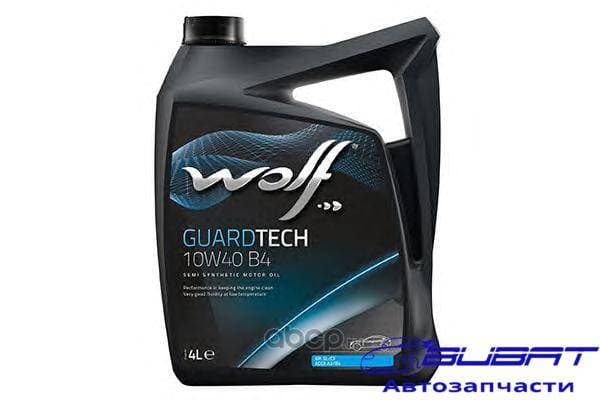Масло моторное GUARDTECH 10W40 B4 4L WOLF GUARDTECH 10W40 B4 4L