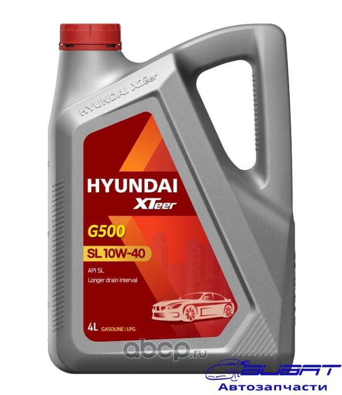 Масло моторное XTeer Gasoline G500 10W40 SL APISL 4L