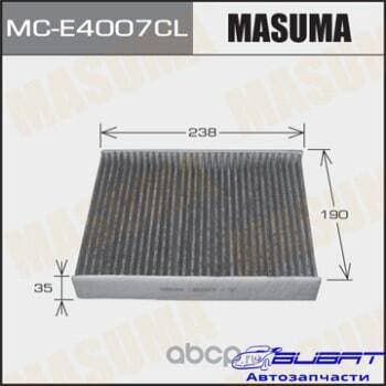 Салонный фильтр AC0108 MASUMA угольный FORD/ FIESTA/ V1300, V1400, V1600 01-07 (1/40)