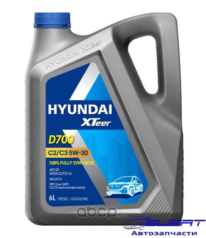 Масло моторное XTeer Diesel Ultra C3 5W30 ACEA C3, APISN, 100%SYNTH ETIC 6L