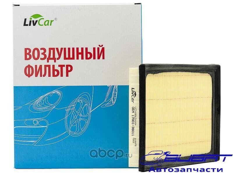 Фильтр воздушный LivCar OEM 17801-38011 TOYOTA Полиуретан