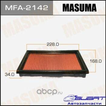 Воздушный фильтр A-2019V MASUMA (1/40) пропитка
