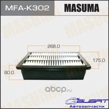 Воздушный фильтр A0458 MASUMA LHD HYUNDAI/ SANTA FE/ V2000, V2700 05- (1/20)