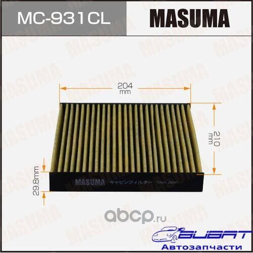 Салонный фильтр AC-808E MASUMA угольный (1/40)