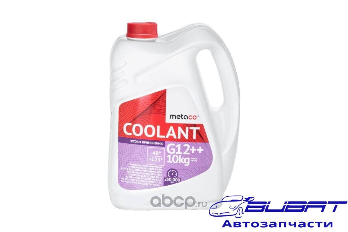 Антифриз COOLANT G12 ++ -40 10 KG готовый