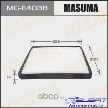 Салонный фильтр MASUMA VOLVO/ S40/ V1800, V1900, V2000 00-03 (1/40)