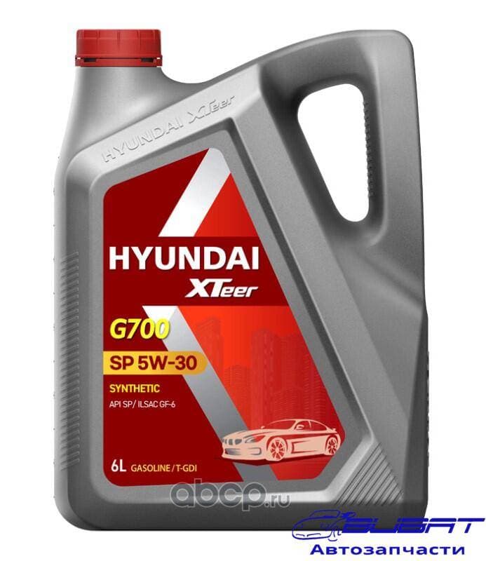 Масло моторное XTeer Gasoline G700 5W30 SN APISN ILSAC GF-5, SYNTHETIC 6L