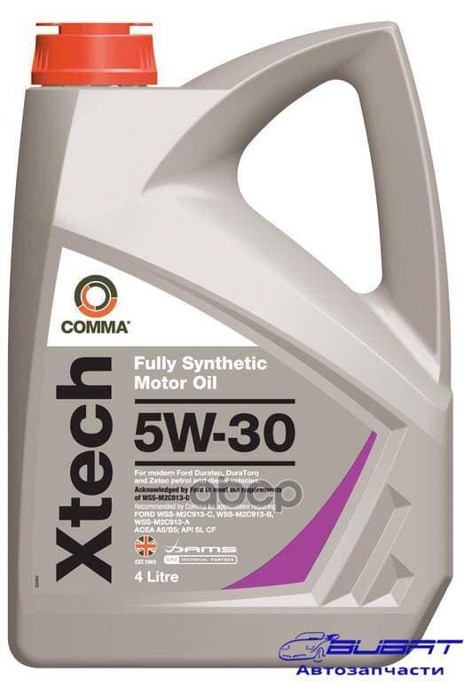 Масло моторное синтетика 5W-30 X-TECH 4 л.
