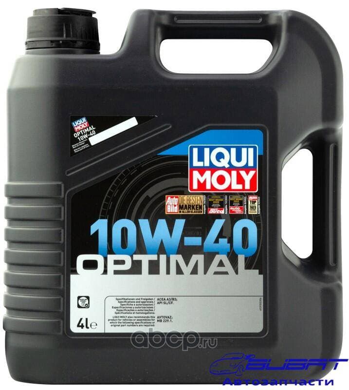 Масло моторное Optimal 10W40 4 л Акция 2287