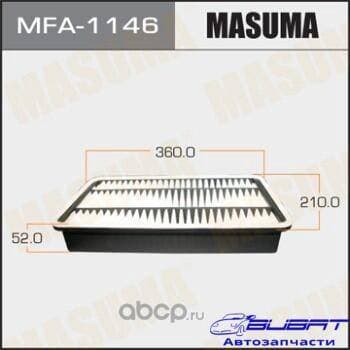 Воздушный фильтр A-1023 MASUMA (1/20)