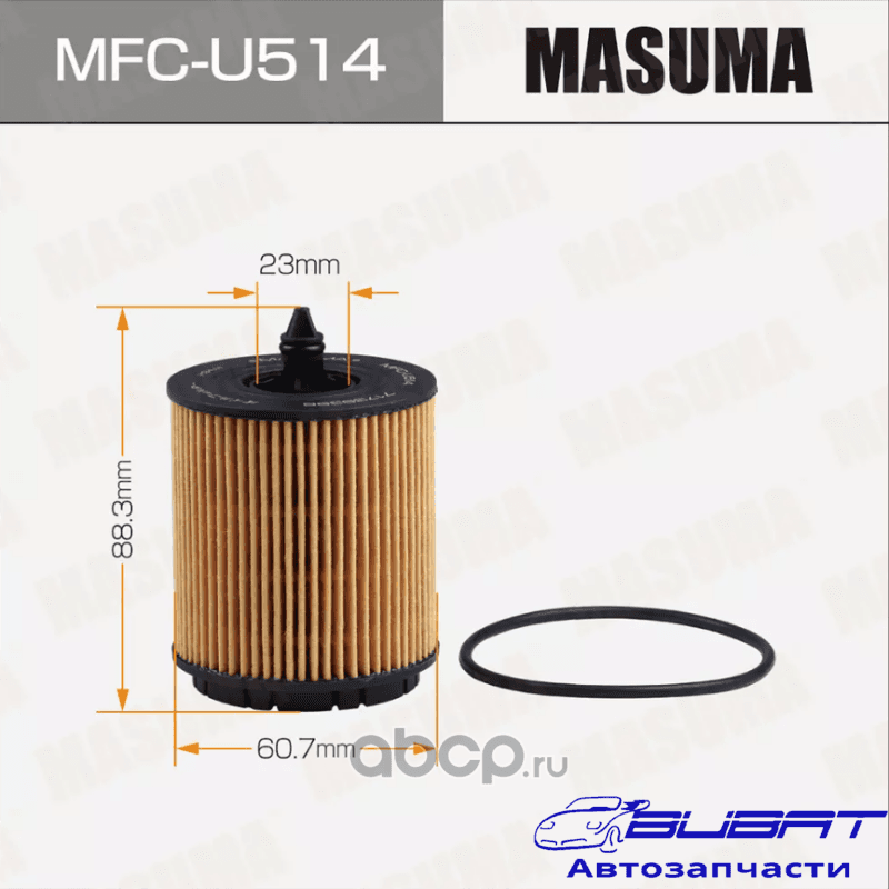 Масляный фильтр OE902J MASUMA вставка
