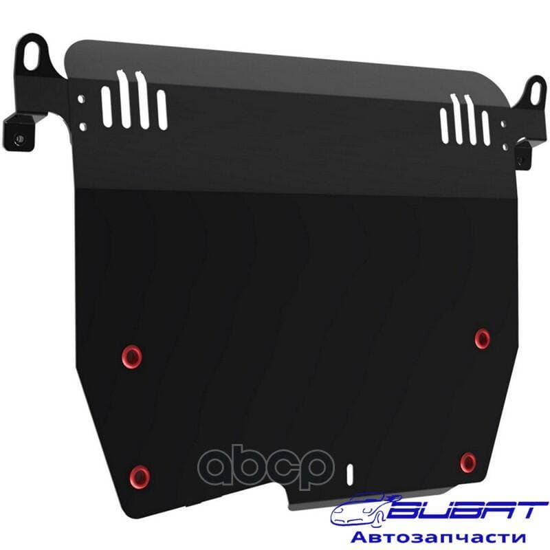 Защита картера + КПП + крепеж, АвтоБРОНЯ, Сталь, Honda Accord 2008-201