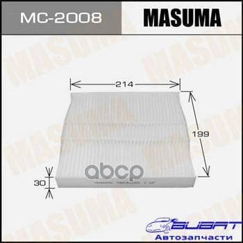 Салонный фильтр AC-201E MASUMA (1/40)