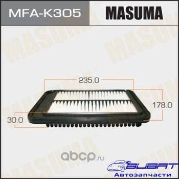 Воздушный фильтр A9318 MASUMA LHD HYUNDAI/ i10 / V1100 07- (1/40)