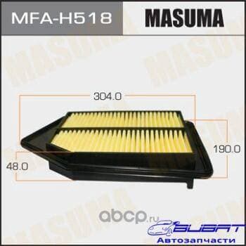 Воздушный фильтр A8525 MASUMA HONDA/ ACCORD/ CP2 2013- (1/40)