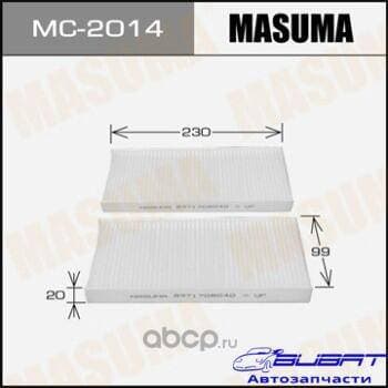 Салонный фильтр MASUMA (1/40)