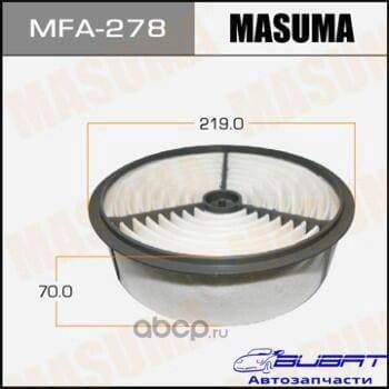 Воздушный фильтр A-155A MASUMA (1/40)