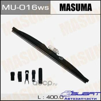 Дворник зимний MASUMA 16' крюк (400мм) "Оптимум" (1/50)
