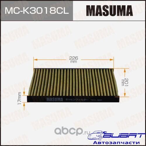 Салонный фильтр AC14001B MASUMA угольный KIA RIO II (1/40)