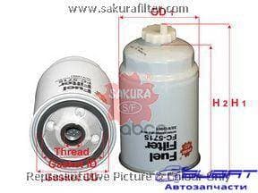 Фильтр топл. Sakura FC5715
