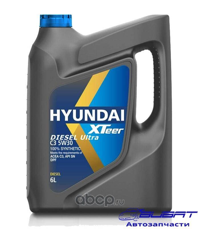 Масло моторное XTeer Diesel Ultra C3 5W30 ACEA C3, APISN, 100%SYNTH ETIC 6L