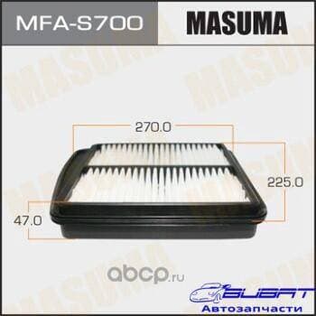 Воздушный фильтр A992J MASUMA SUZUKI/ GRAND VITARA XL-7/ V2700 99- (1/40)