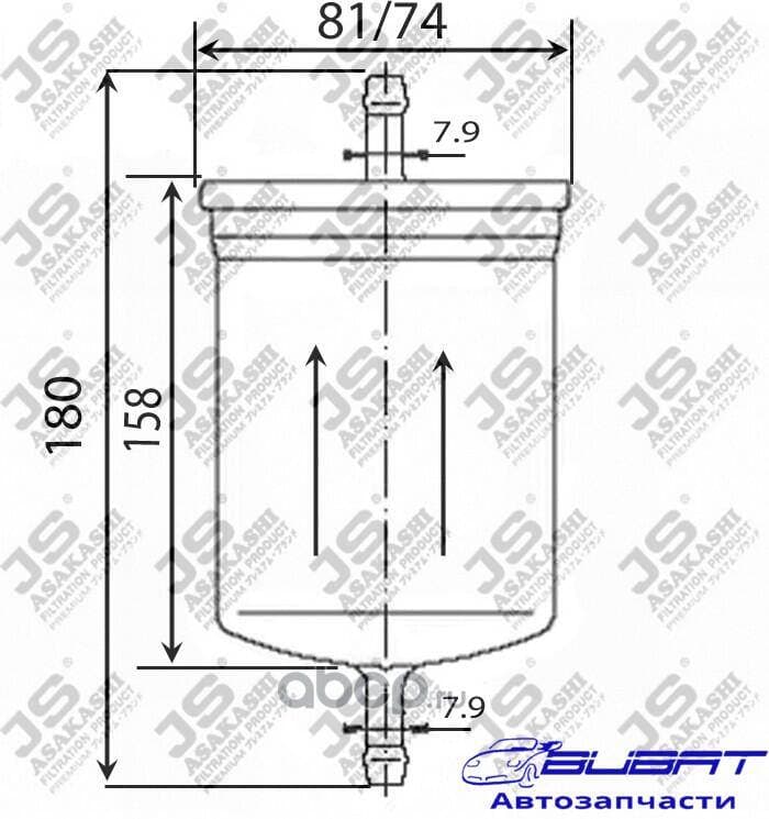 Фильтр топл JS FS2070
