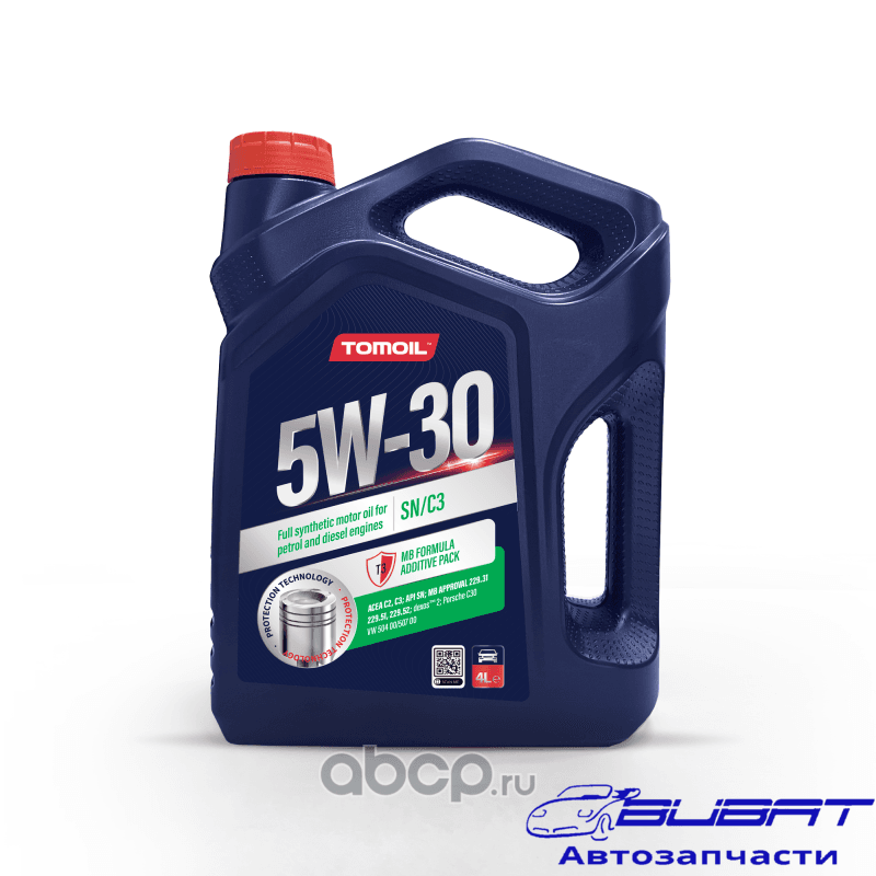 Масло моторное 5W-30 SN/C3, 4L,