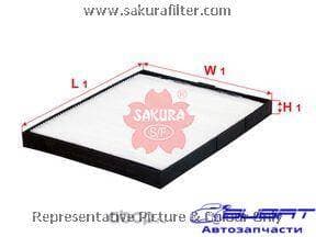 Фильтр салон. Sakura CA1707