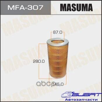 Воздушный фильтр A-184 MASUMA (1/20)