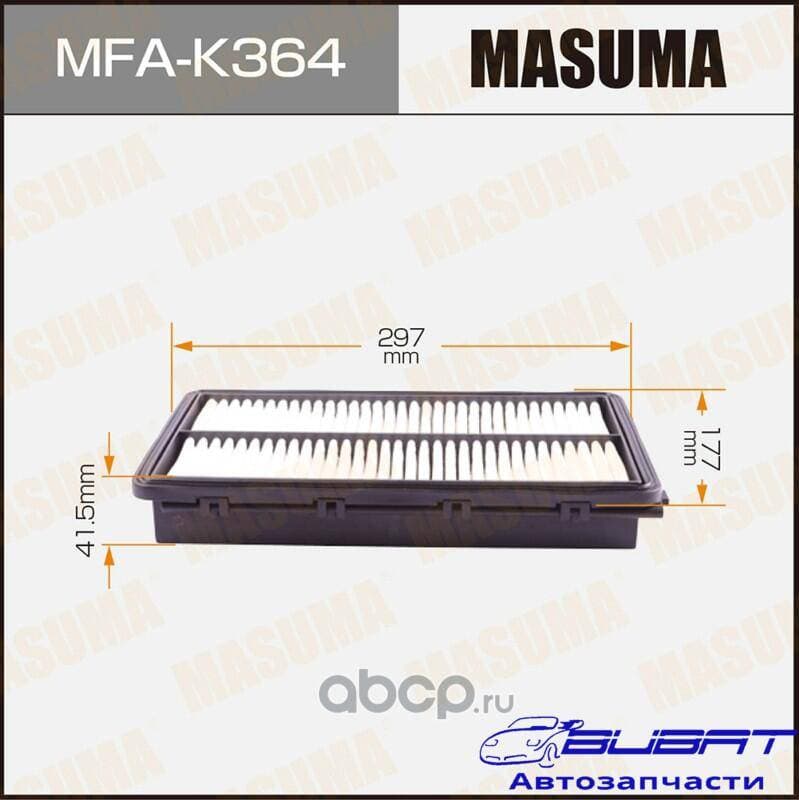 Воздушный фильтр A9429 MASUMA LHD HYUNDAI SANTA FE 18- (1/40)