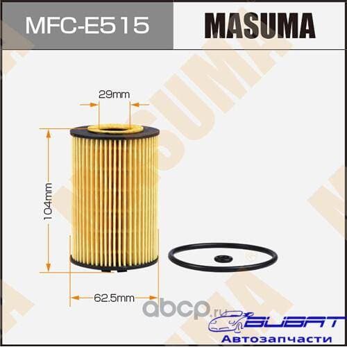 Масляный фильтр OE3005 MASUMA вставка