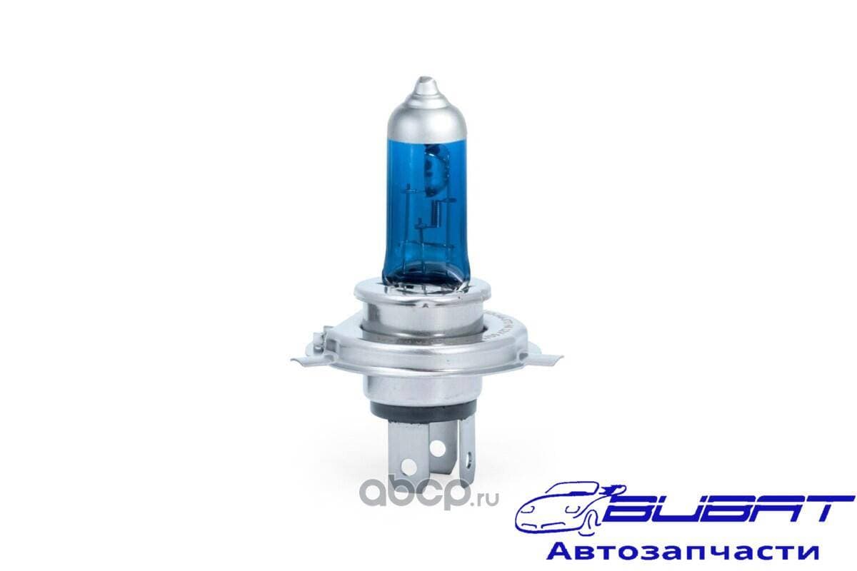 Лампа . H4 12V-60/55W COOL BLUE +100% ЯРКОСТИ Галогенная лампа Cool Blue +100% яркости