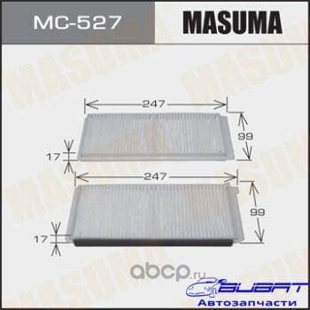 Салонный фильтр AC-404E MASUMA (1/40)